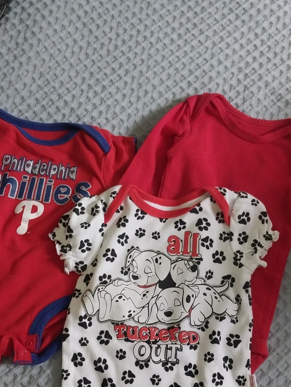 Red 0-3mo Onsie Bundle